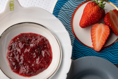草莓果粒酱